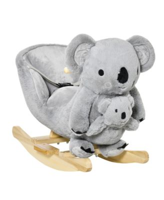 Rocking Koala with Realistic Sounds, Poplar Wood, 99 lbs Capacity, Ages 18-36 Months