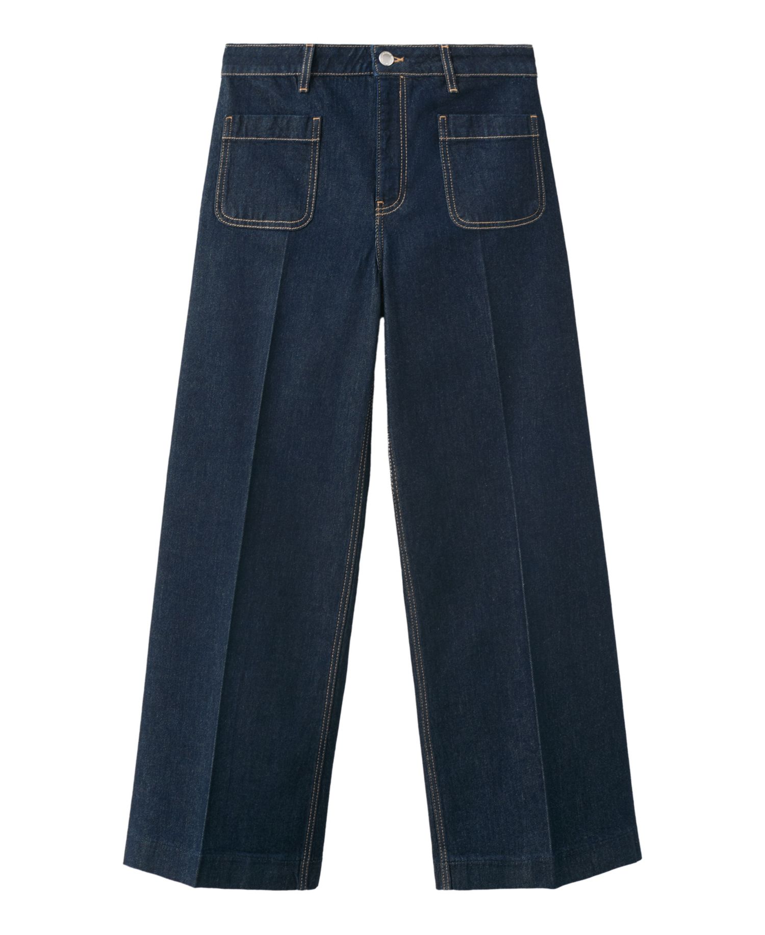 Women's High-Rise Wide-Leg Jeans