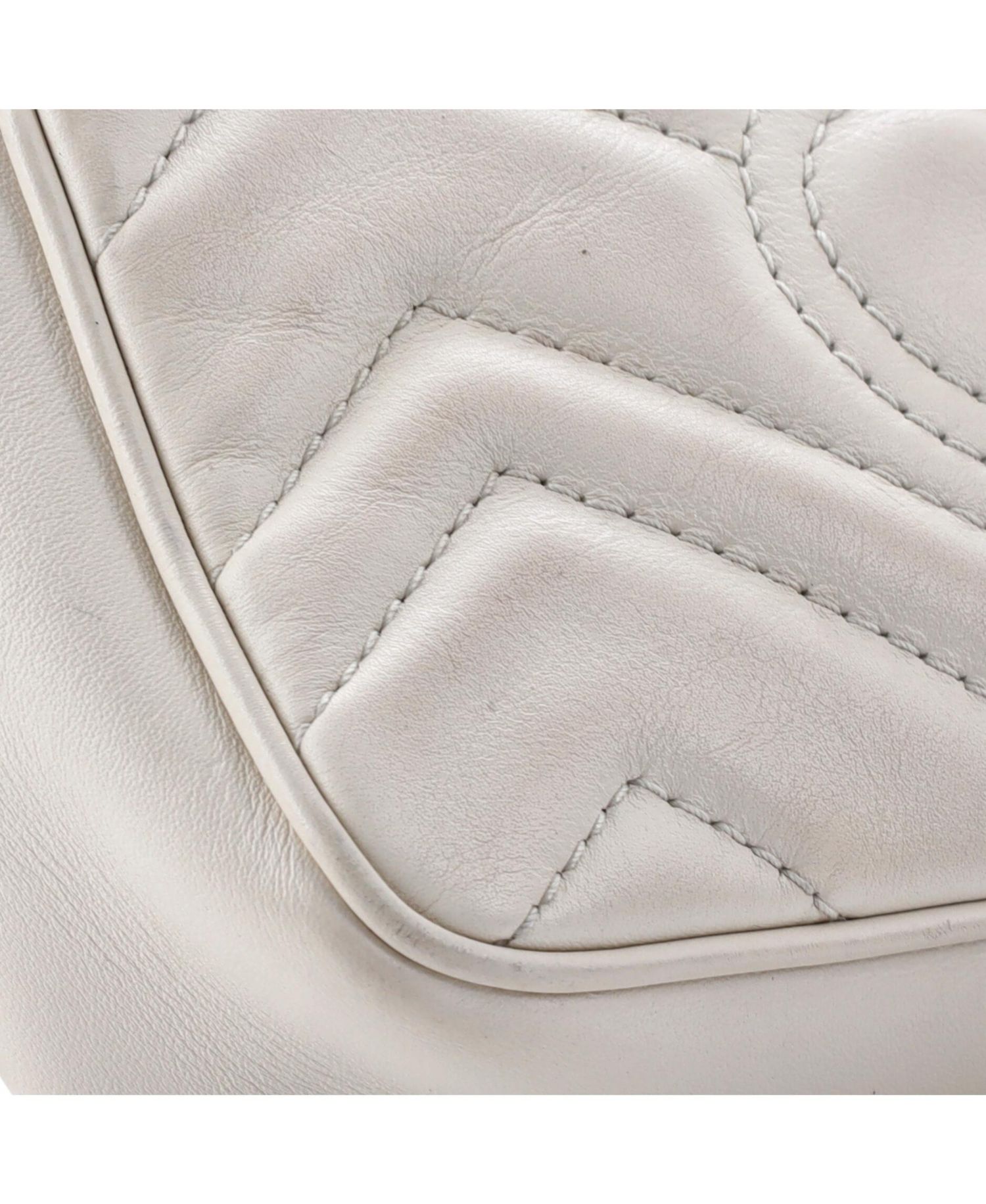 GG Marmont Super Mini Flap Matelasse Shoulder Bag