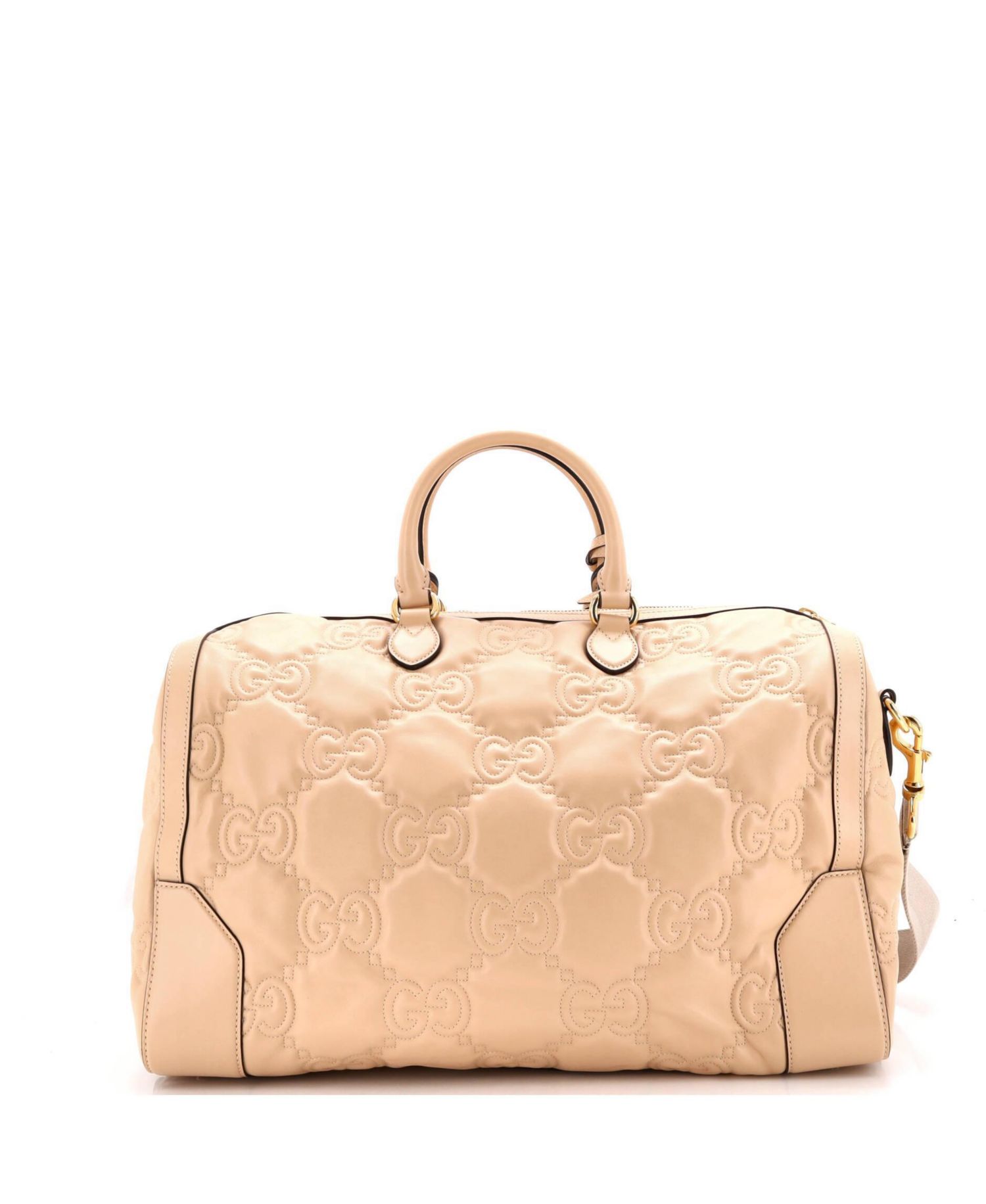 Medium Convertible Boston Top Handle GG Matelass&eacute; Leather Shoulder Bag