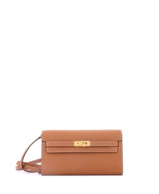 Pre-Owned HERMES Pre-Owned Hermes Kelly To Go Wallet Epsom