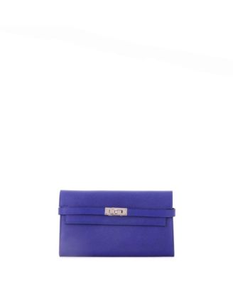 Pre-Owned Herm&eacute;s Kelly Long Epsom Leather Wallet