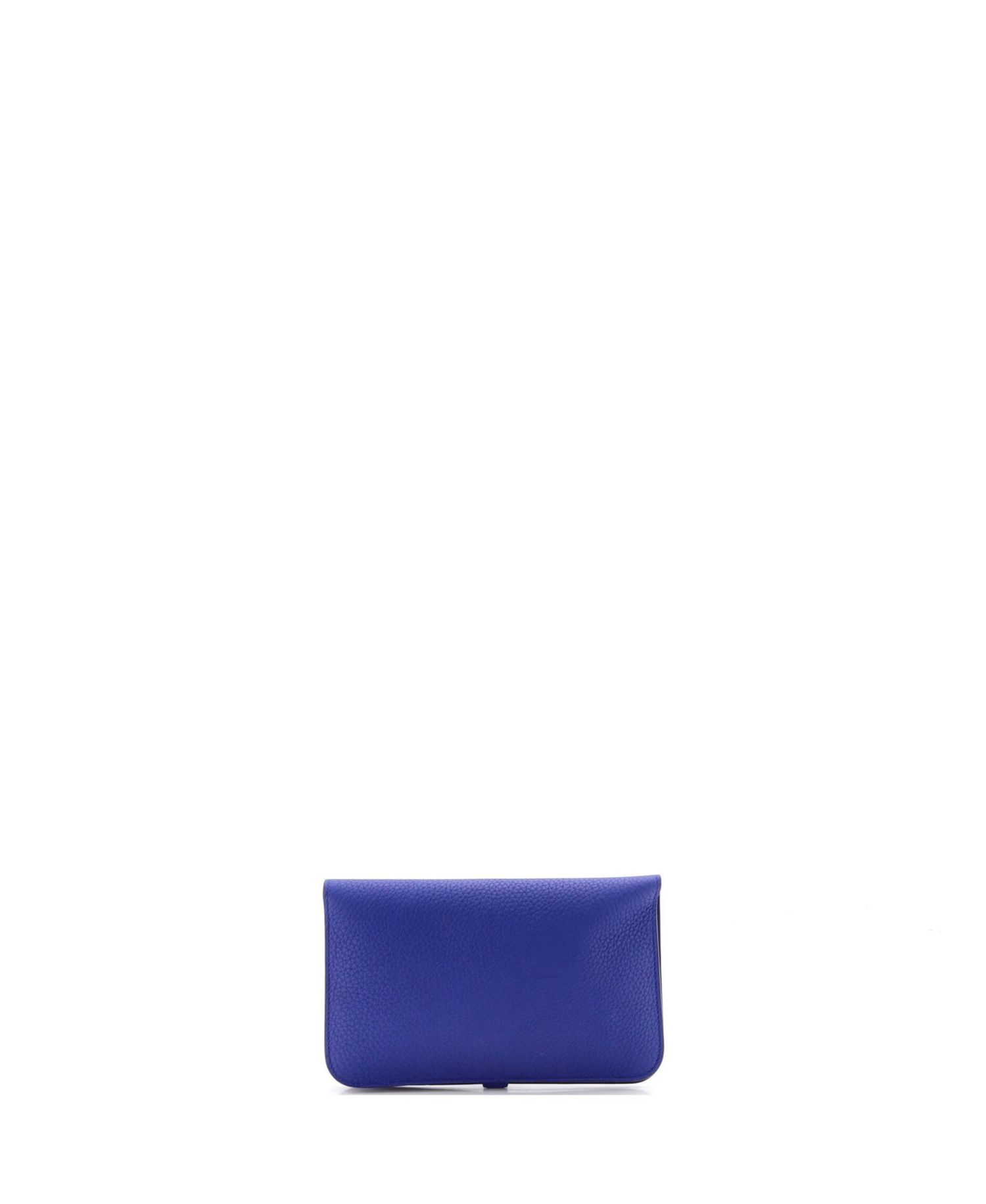 Pre-Owned Hermes Dogon Duo Combined Wallet Leather