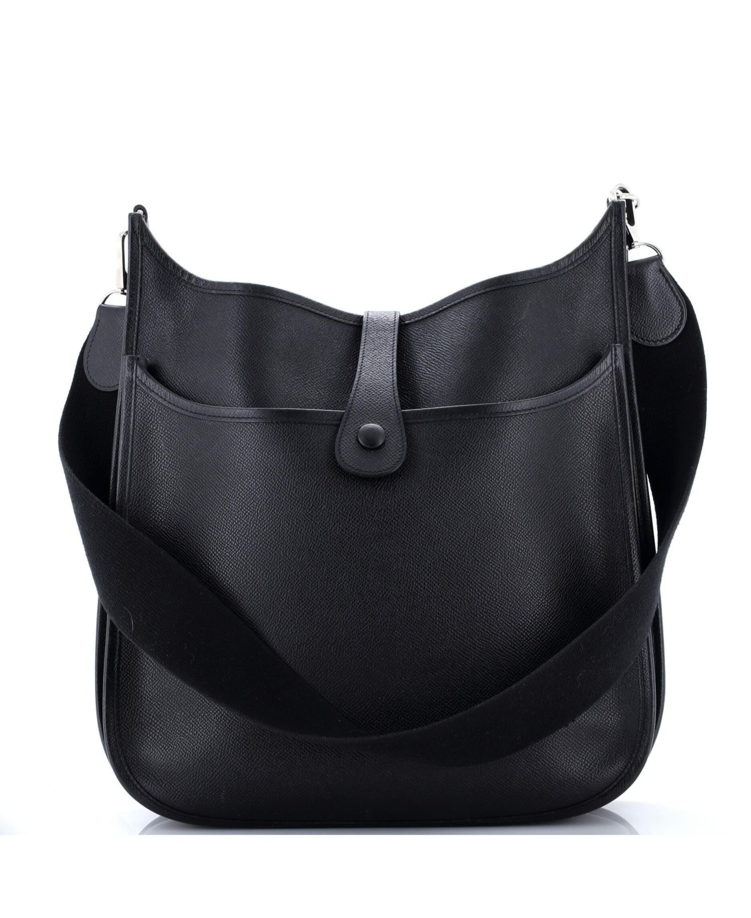 Pre-Owned HERMES Pre-Owned Hermes GM Evelyne Bag Gen II Epsom