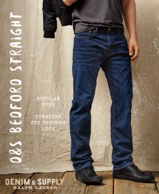 Denim & Supply Ralph Lauren Men's Bedford Straight-Fit Jeans - Macy's