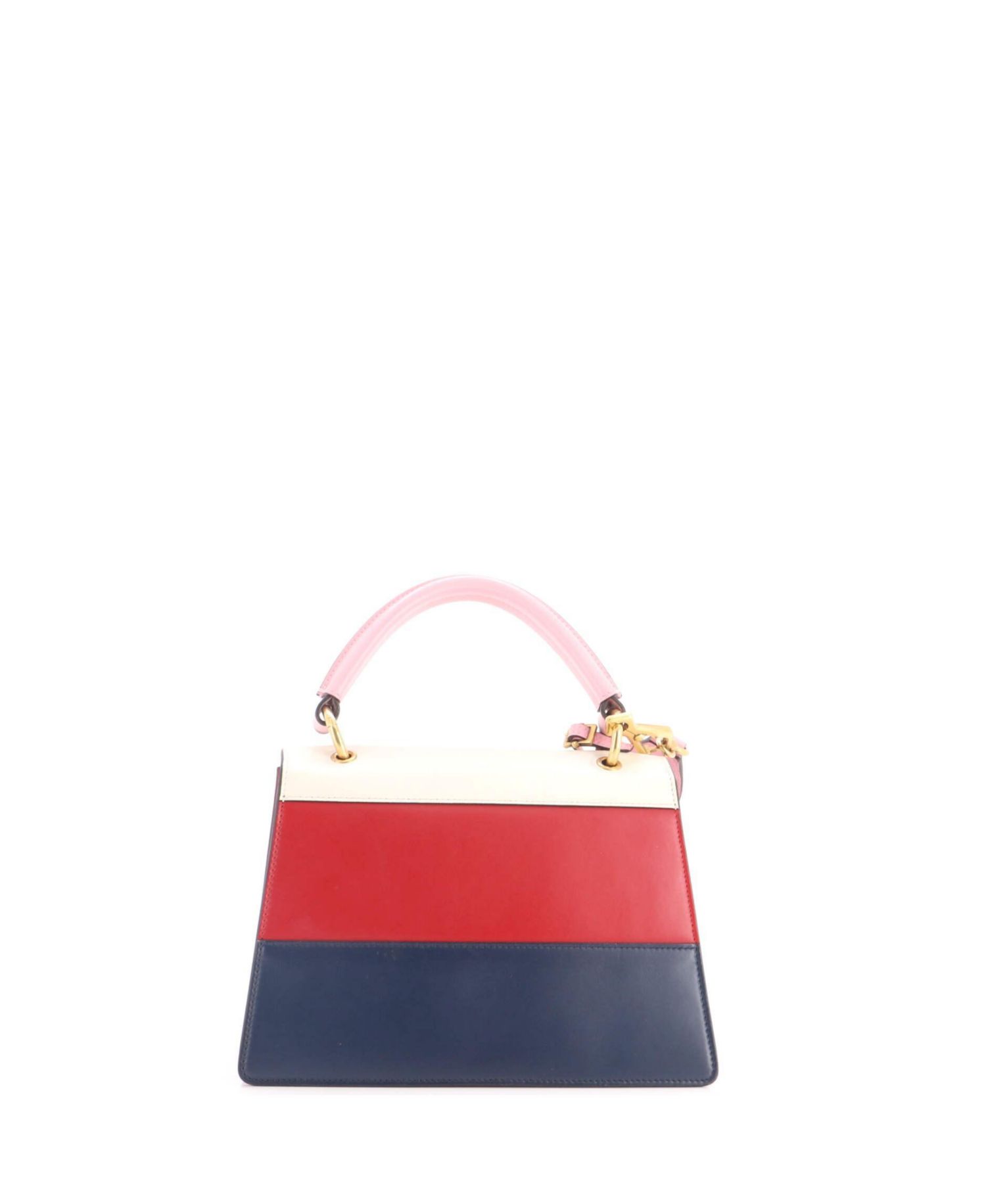 Queen Margaret Colorblock Top-Handle Small Bag