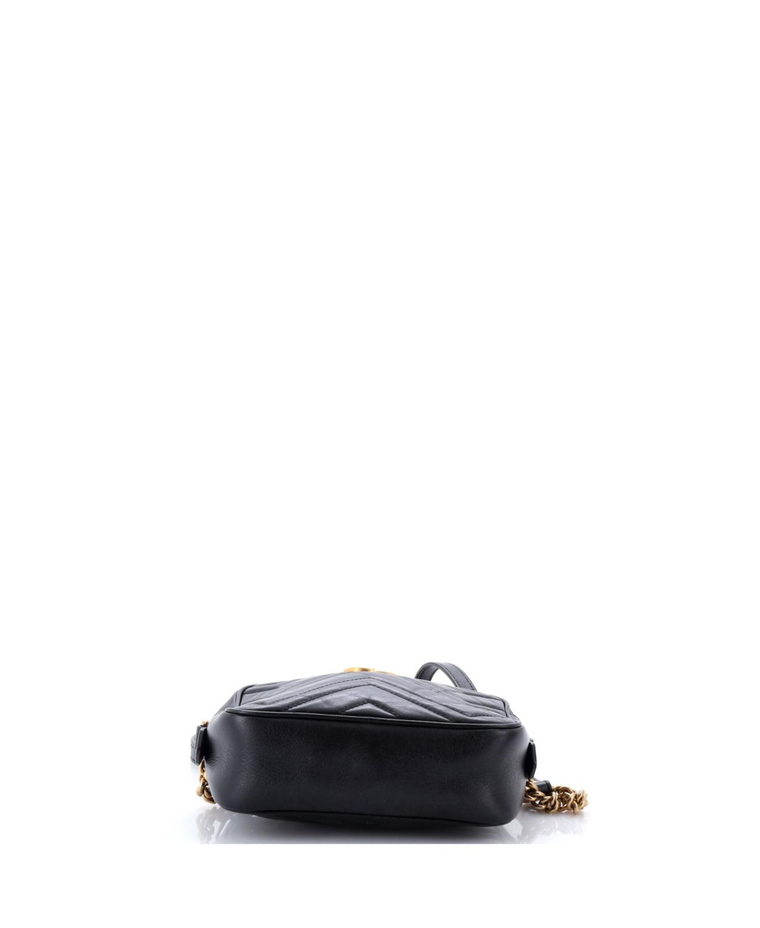 Mini GG Marmont Matelasse Leather Shoulder Bag