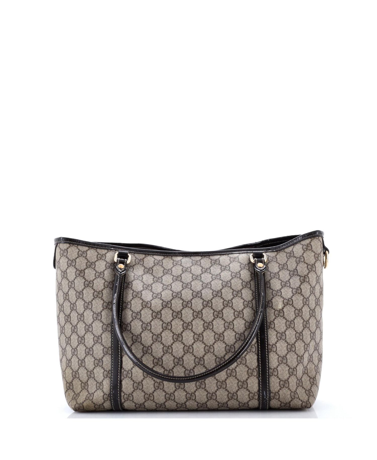 Medium Joy Tote GG Coated Canvas with Leather