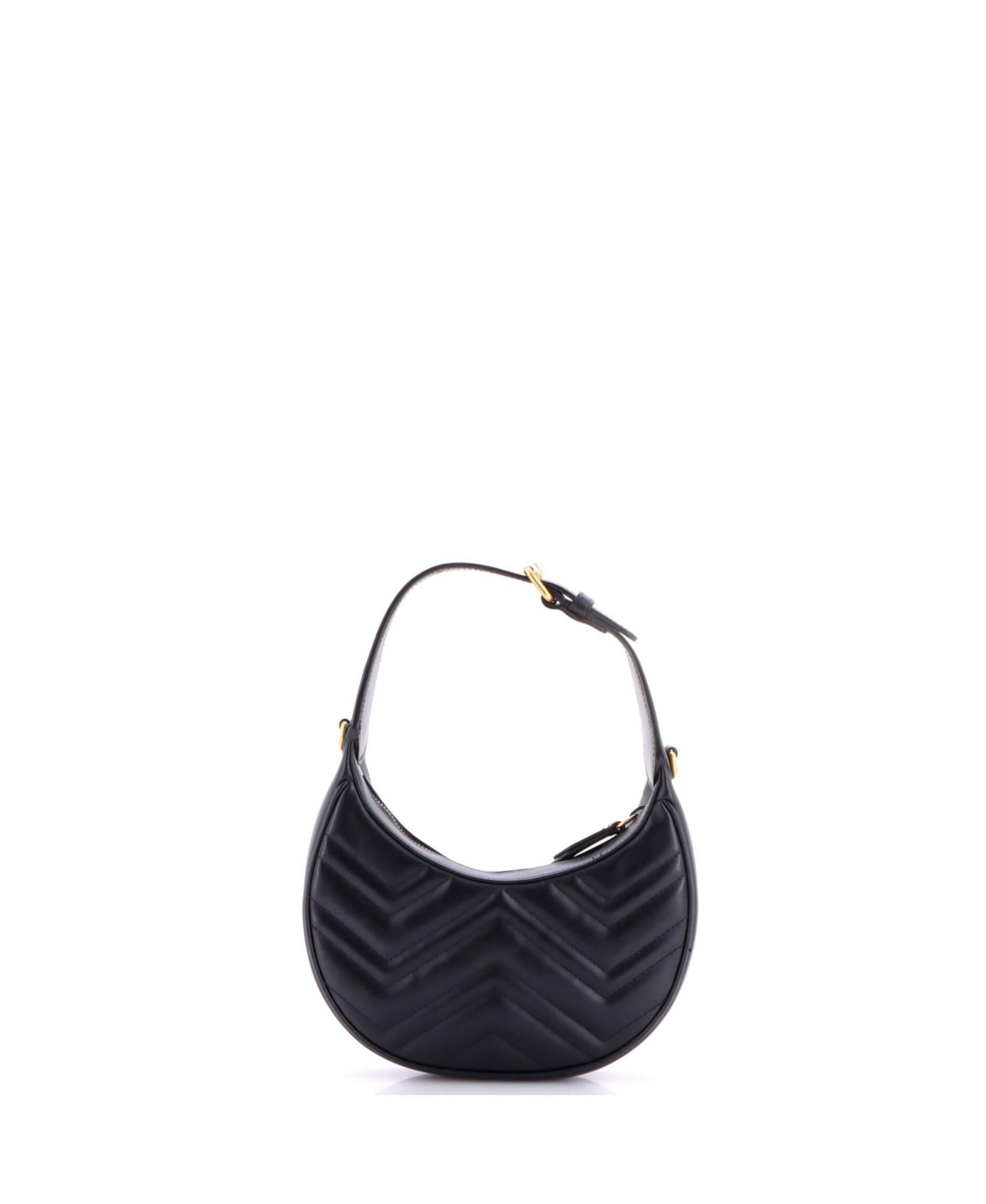 GG Marmont Half Moon Matelasse Mini Hobo