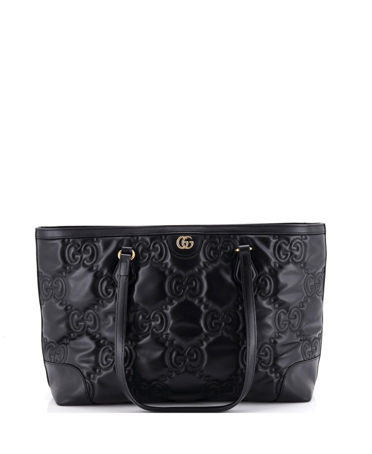 Ophidia Medium Leather Tote