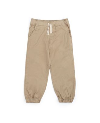 Baby Boys' Drawstring Elastic-Waist Joggers