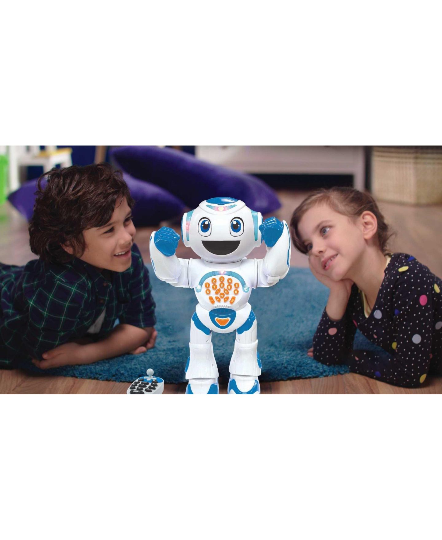 Детская игрушка Lexibook Powerman Star Remote Control Programmable Robot, Ages 4+ — фото 6