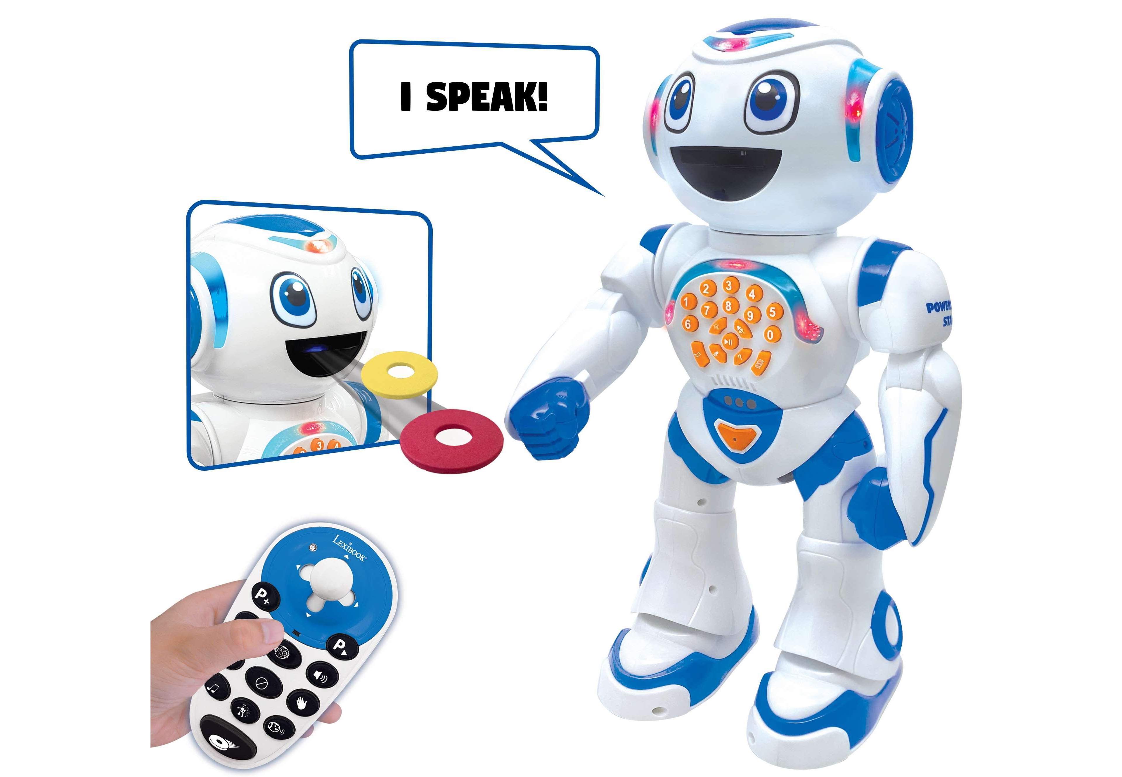 Lexibook Powerman Star Remote Control Programmable Robot, Ages 4+