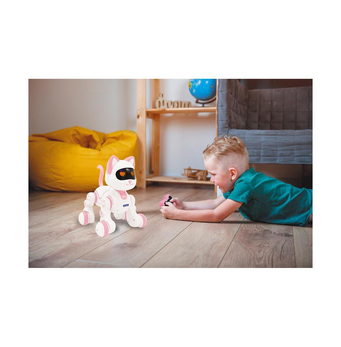 Детская игрушка Lexibook Power Kitty Jr. Remote Control Cat Interactive Stem Programmable Rechargeable KIT01 — фото 3