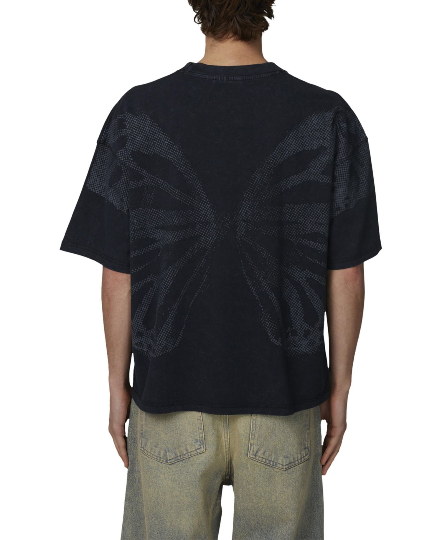 Men's Boxy-Fit Silhouette T-Shirt