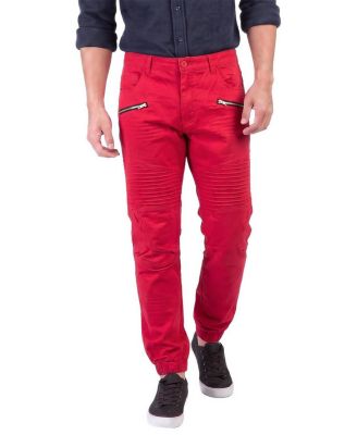 Men's Vibes Collection Moto Slim-Straight Jogger Pants