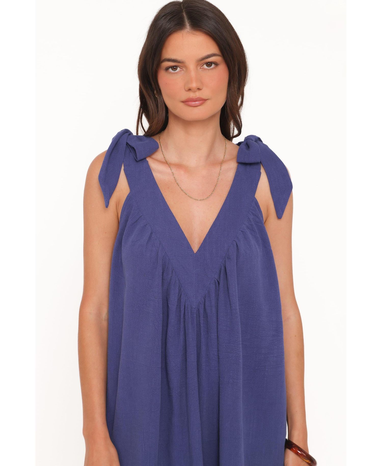 Women's Trina V-Neck Mini Sleeveless Dress