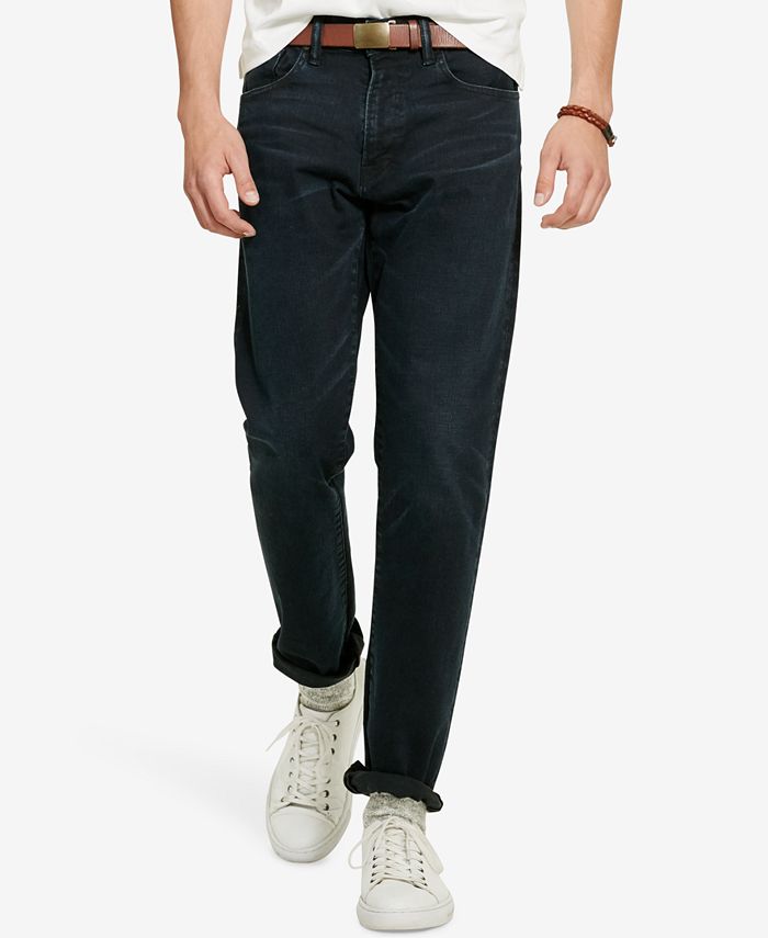 Polo Ralph Lauren Men's Big & Tall Hampton Straight-Fit Jeans - Macy's