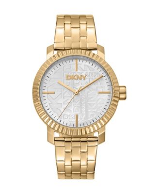Women's Quartz Classic Water-Resistant IP Gold Stainless Steel Bracelet Watch, 36mm