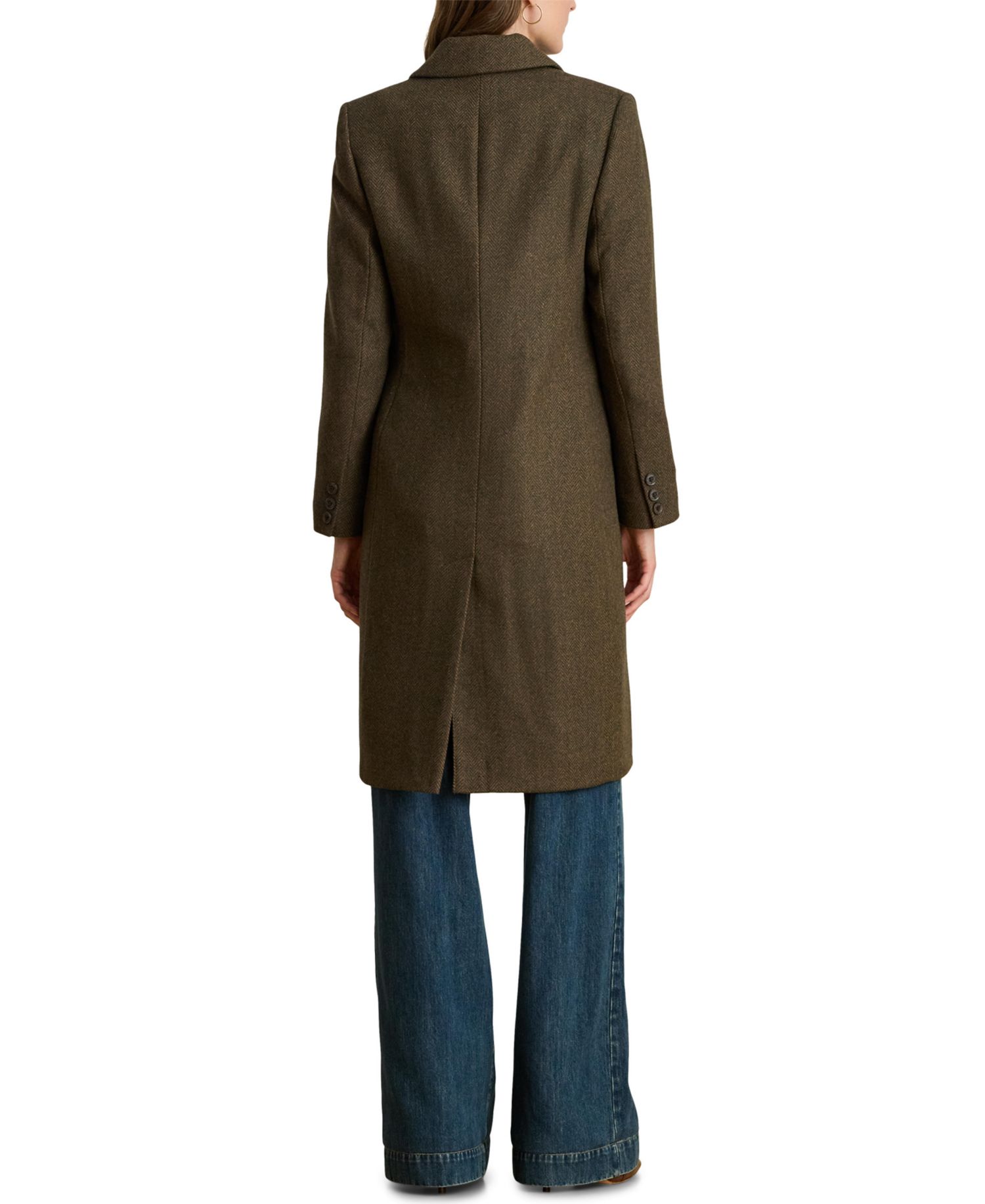 Women's Wool-Blend Walker Coat