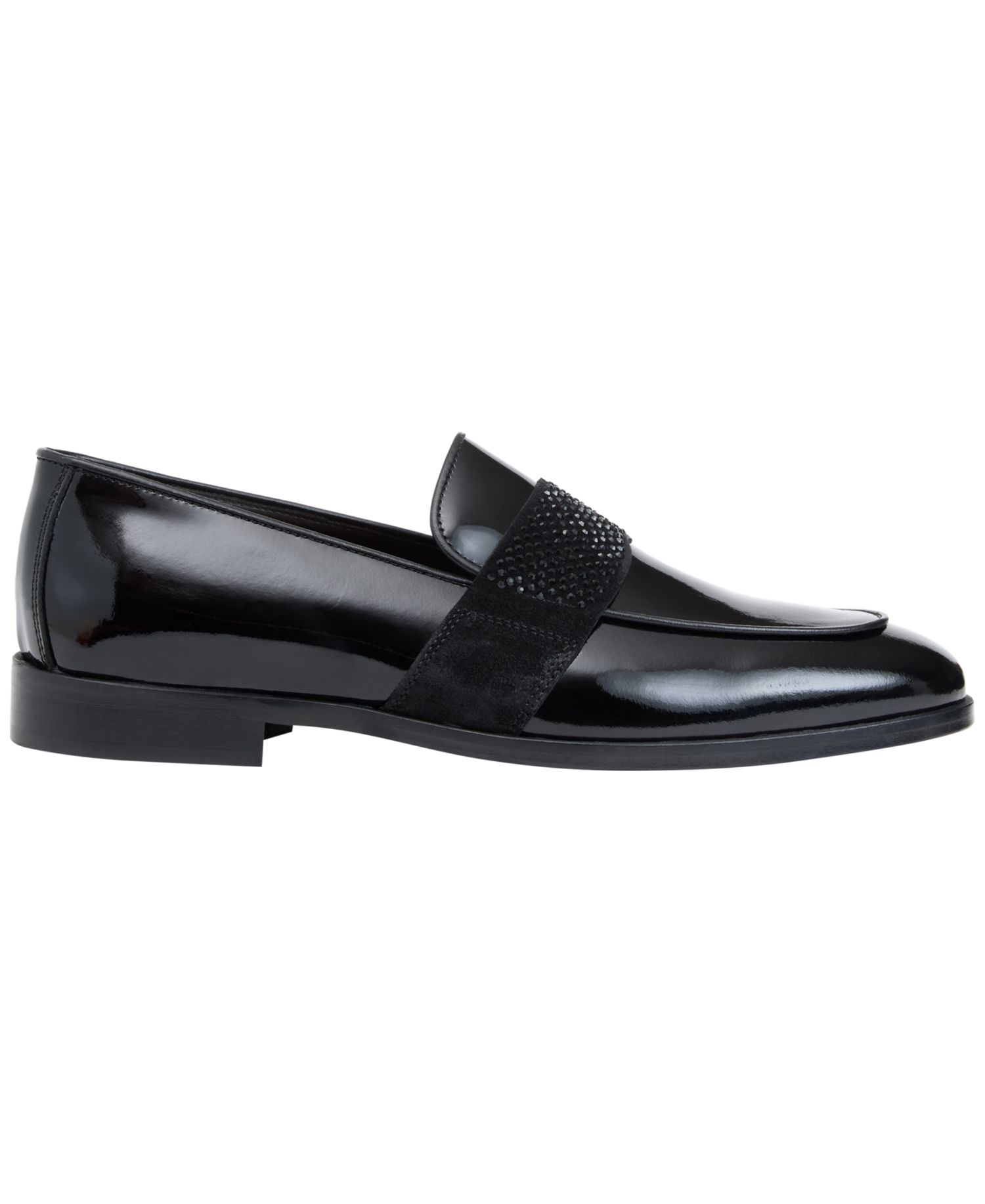 Men's Howard Patent Leather Round Toe Loafers