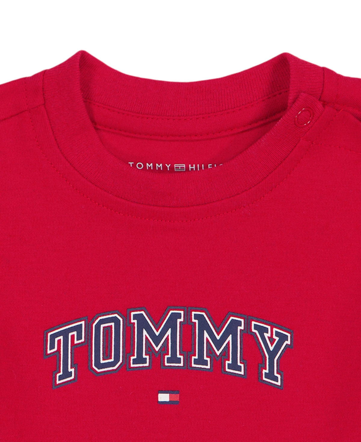Tommy Hilfiger Baby Boys' Fleece Varsity Jacket, T-Shirt and Jogger Pants, 3-Piece Set