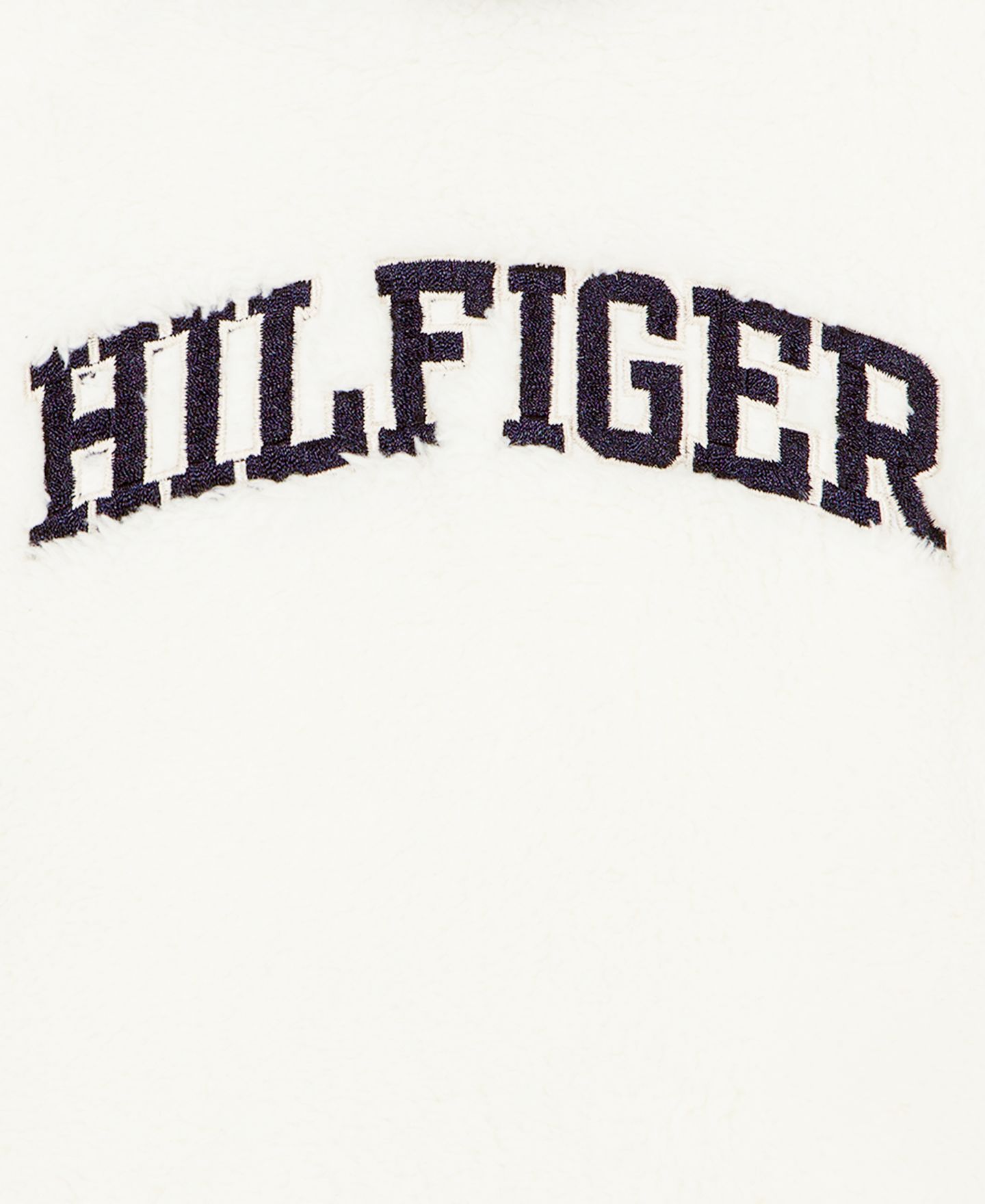 Комплект Tommy Hilfiger Sherpa Hooded Hoodie and Jogger Pants, 2-Piece Set для мальчиков-малышей, цвет: Ванильный / Тёмно-синий — фото 4