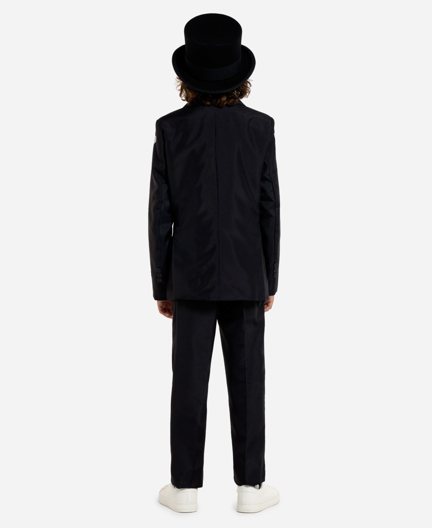 Boys' 4-20 Skeleton Grunge Halloween Jacket, Pants, and Tie, 3-Piece Set