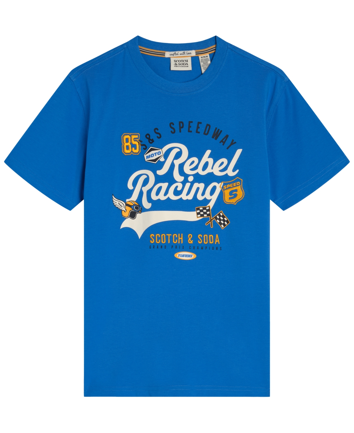 Scotch & Soda Boys' 8-20 Graphic Crewneck T-Shirt