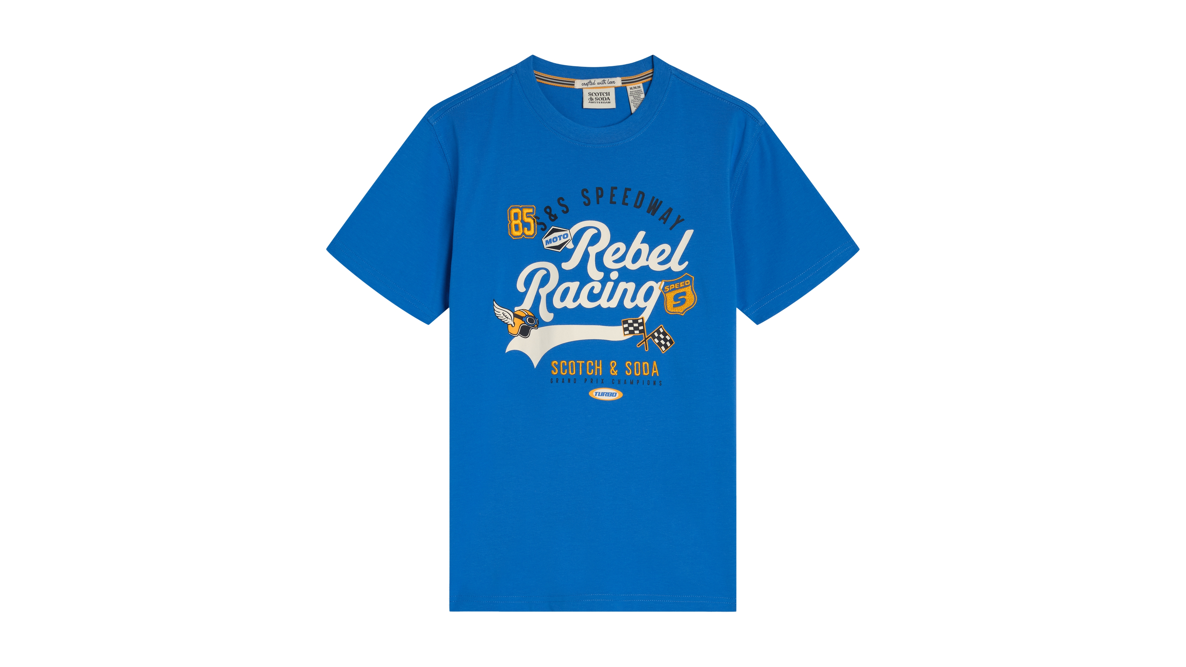 Scotch & Soda Boys' 8-20 Graphic Crewneck T-Shirt