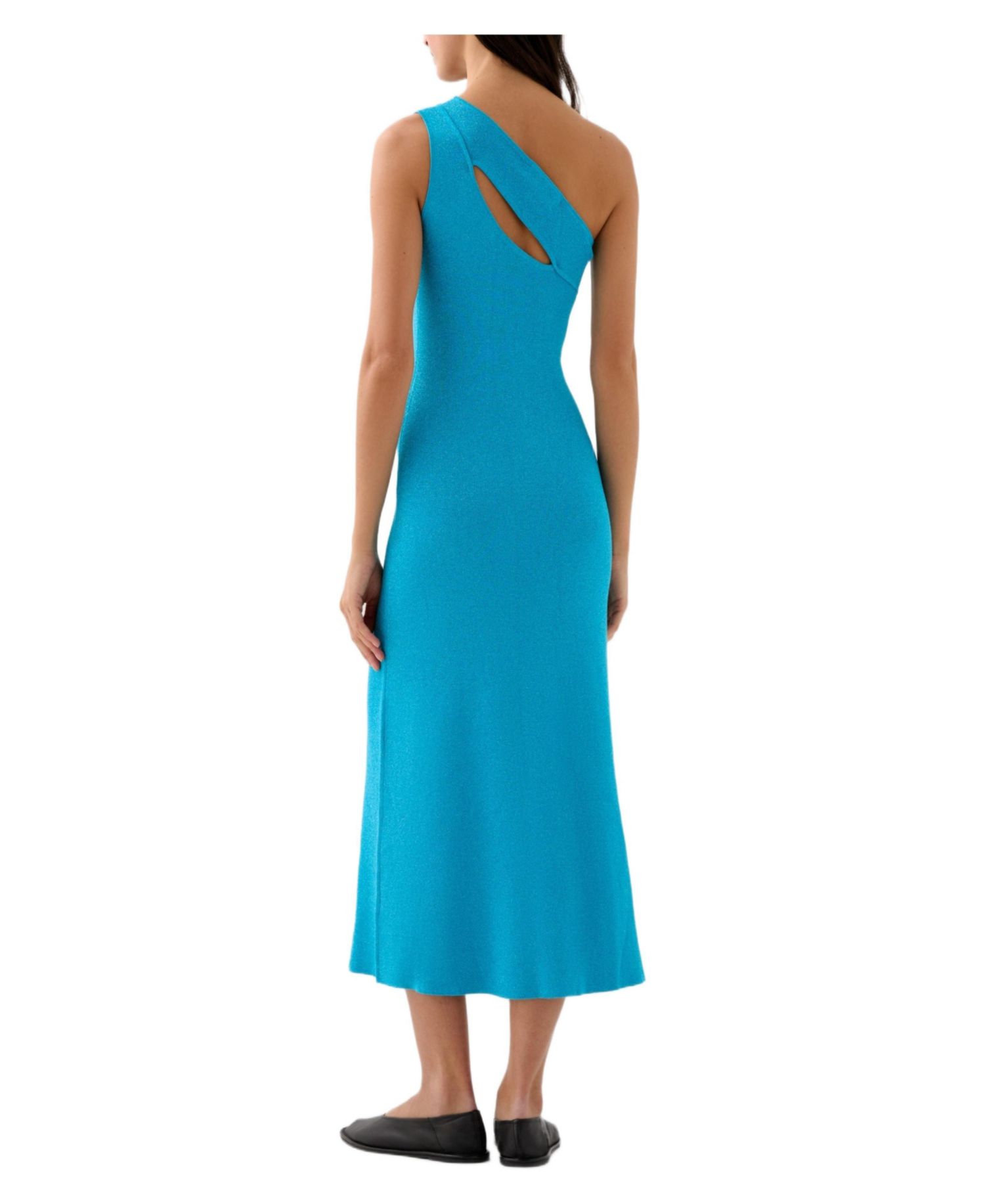 Women's Asy Lurex Knit Dress