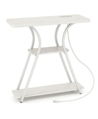 32-Inch Entryway Table with a Built-In Charging Station