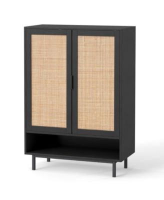 43-Inch Tall 6-Tier Shoe Cabinet with Double Doors
