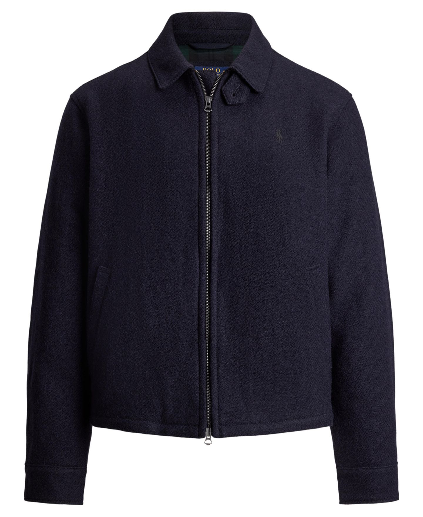 Мужская куртка Polo Ralph Lauren Langdon Tweed Regular-Fit Wool, цвет: Тёмно-синий — фото 6
