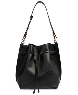 Large Leather Kate Bucket Handbag