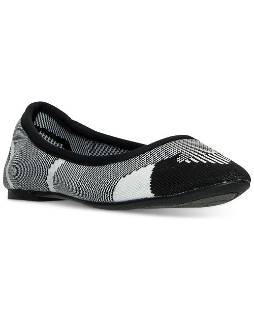 Skechers Women S Cleo Wham Slip On Casual Ballet Flats From