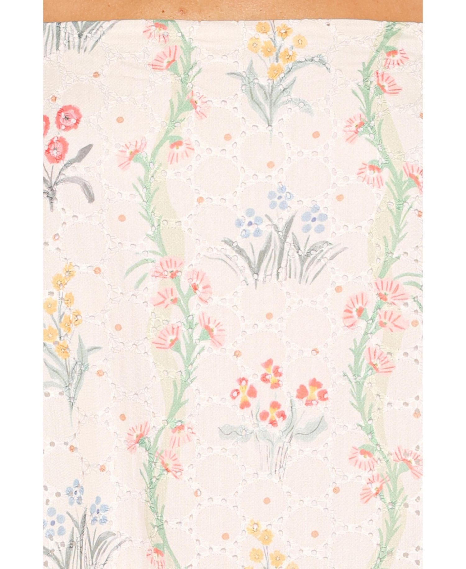 Women's Kaira Square Neck Floral-Print Tiered Maxi Dress
