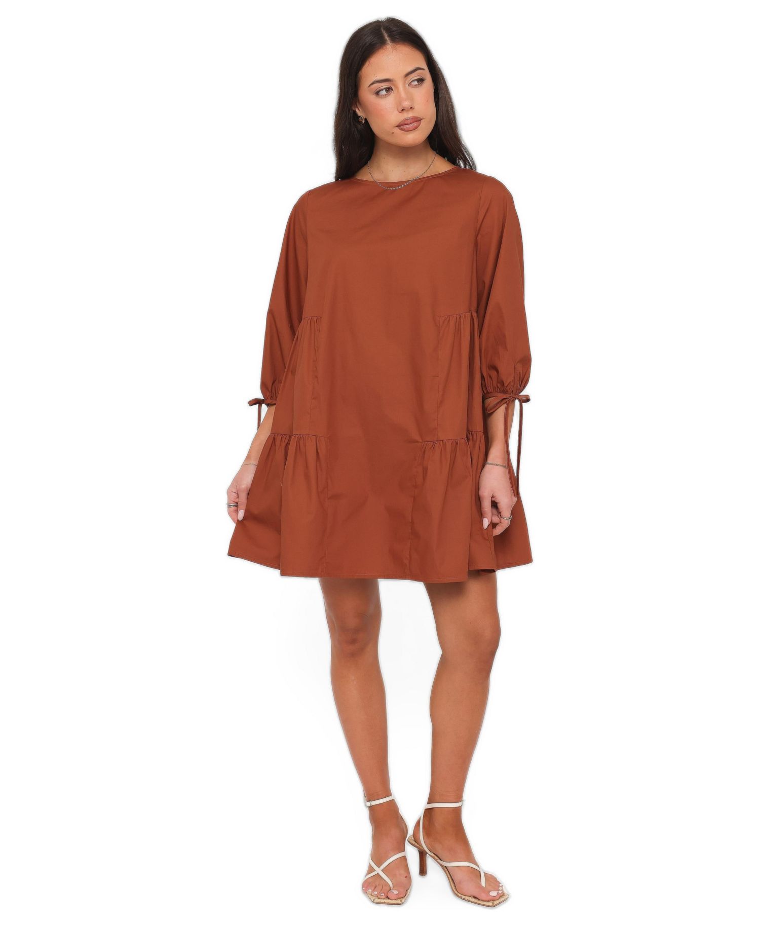 Women's Keani Tiered-Smock Mini Dress