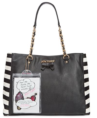Betsey Johnson Tote with Patches