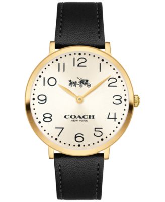coach slim easton watch
