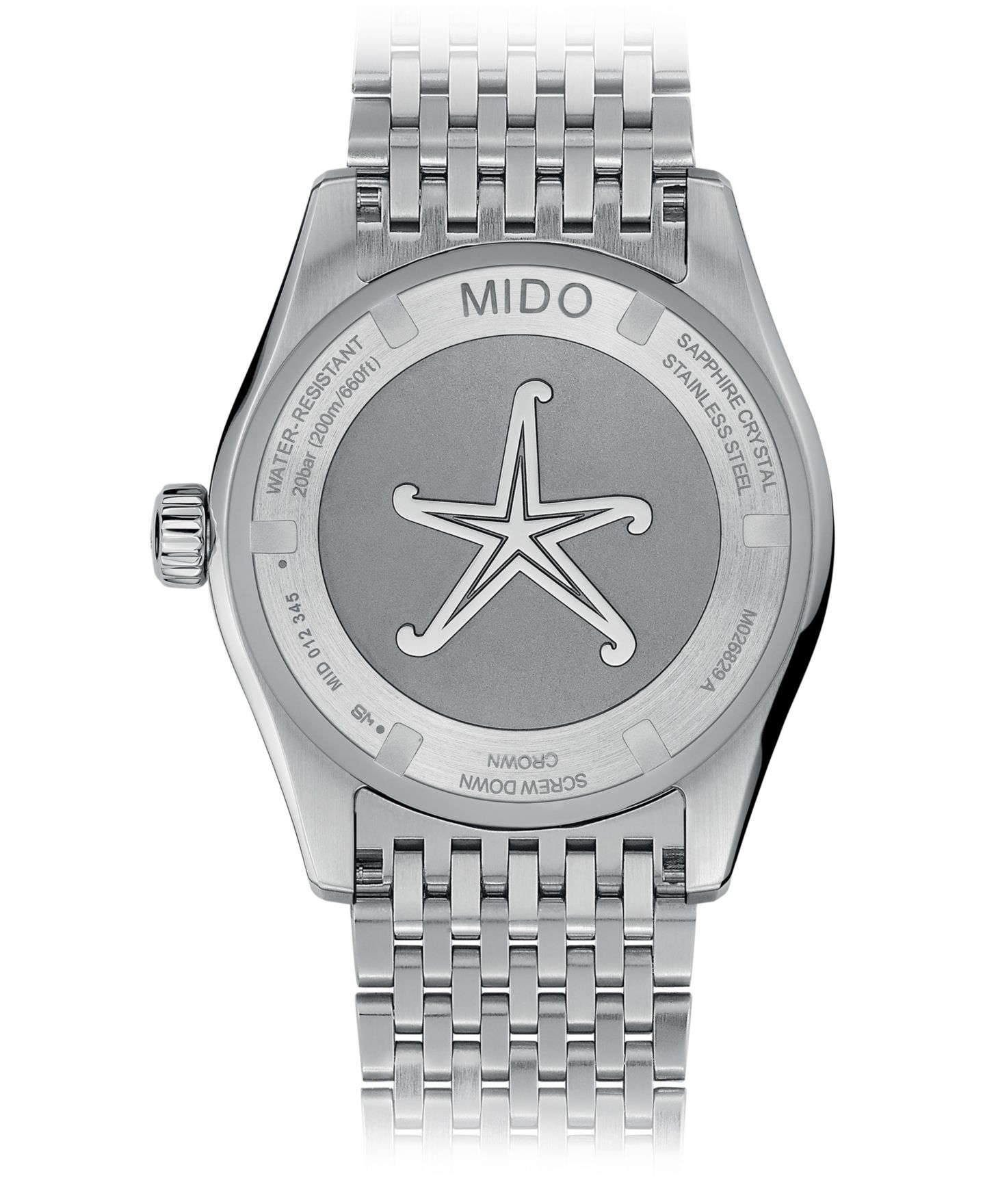 Мужские часы Mido Automatic Ocean Star Captain GMT Special Edition Stainless Steel Watch 42mm — фото 2