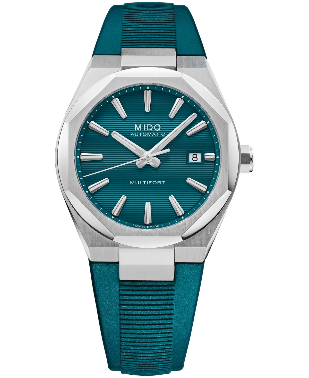 Mido Men's Automatic Multifort One Crown Rubber Strap, 40mm