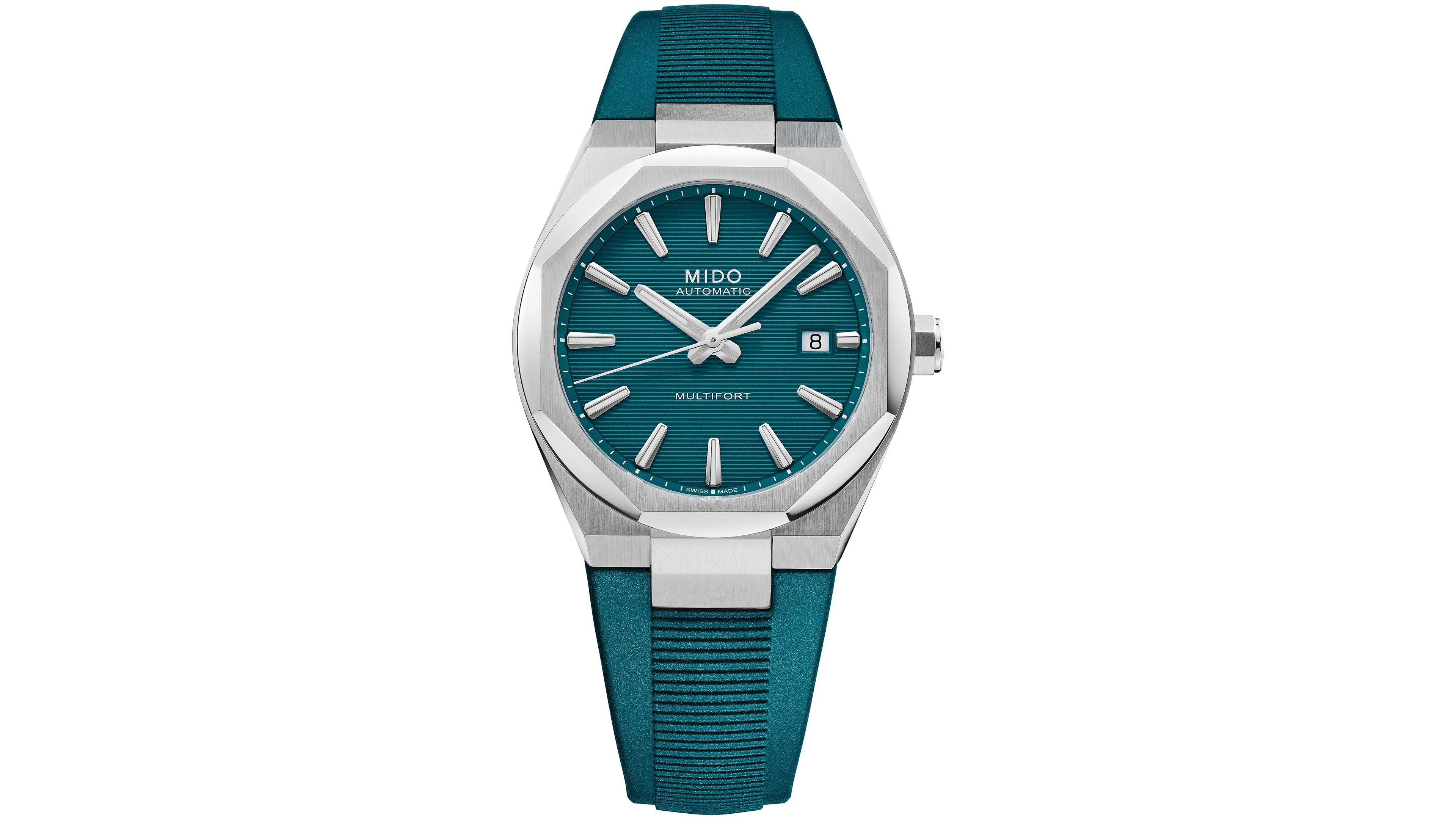 Mido Men's Automatic Multifort One Crown Rubber Strap, 40mm