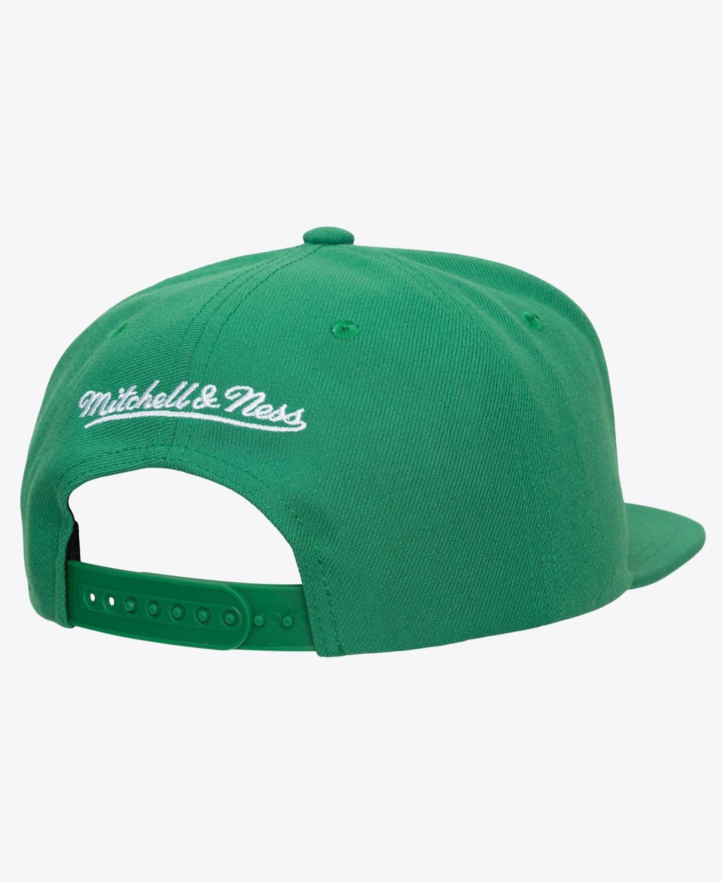 Мужская кепка Mitchell & Ness Kelly Green Boston Celtics Legendary Home Snapback Hat — фото 2