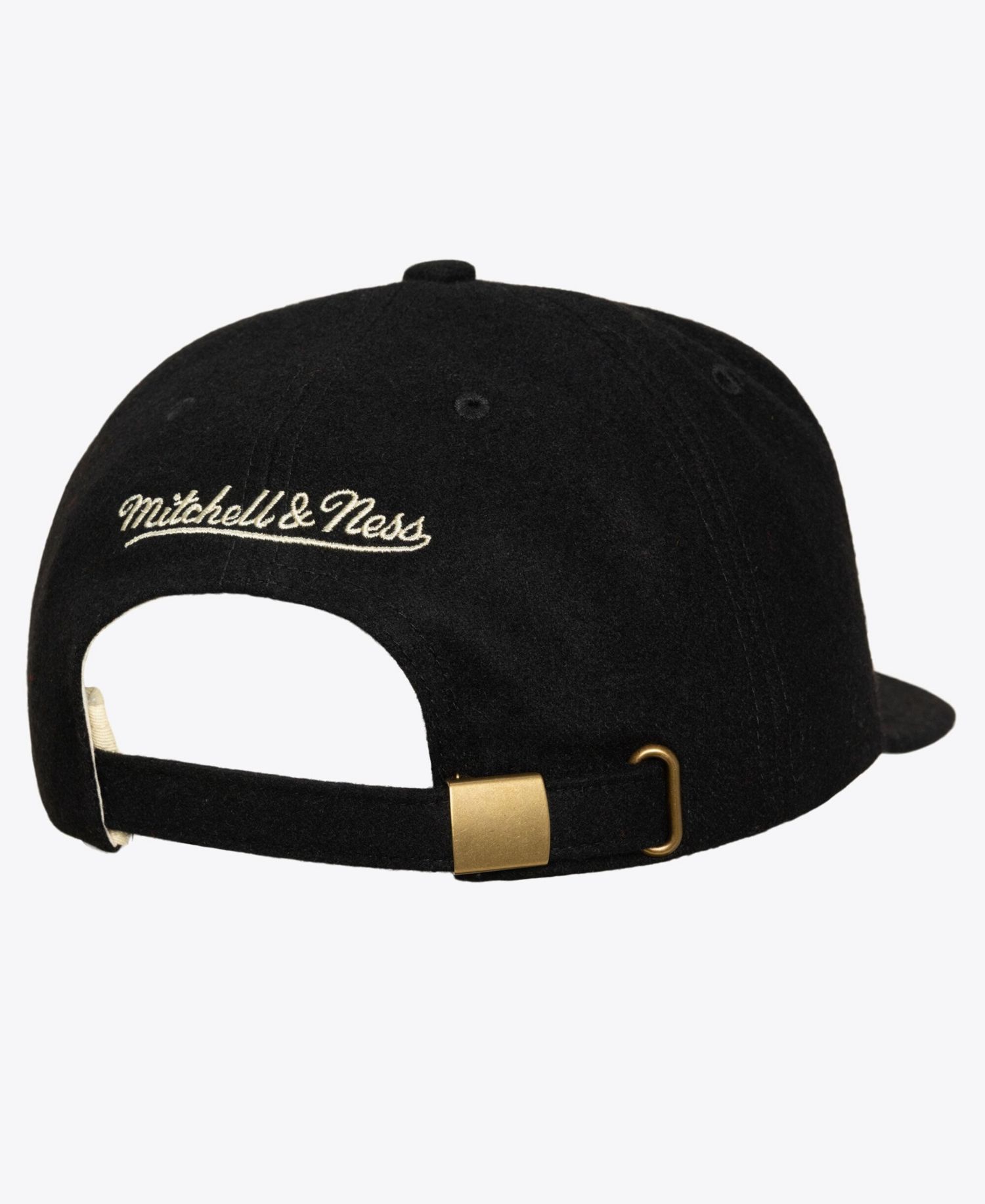 Men's Black Chicago Bulls Hardwood Classics Retro Roots Vintage Adjustable Hat