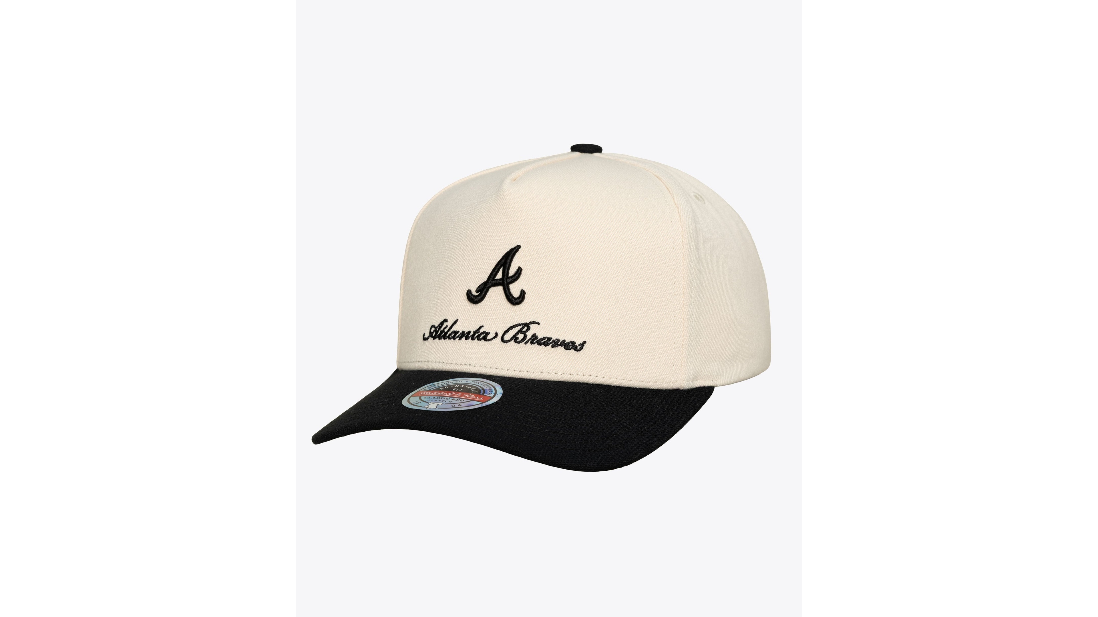 Mitchell & Ness Men's Atlanta Braves Flawless Stretch-Snap Snapback Hat