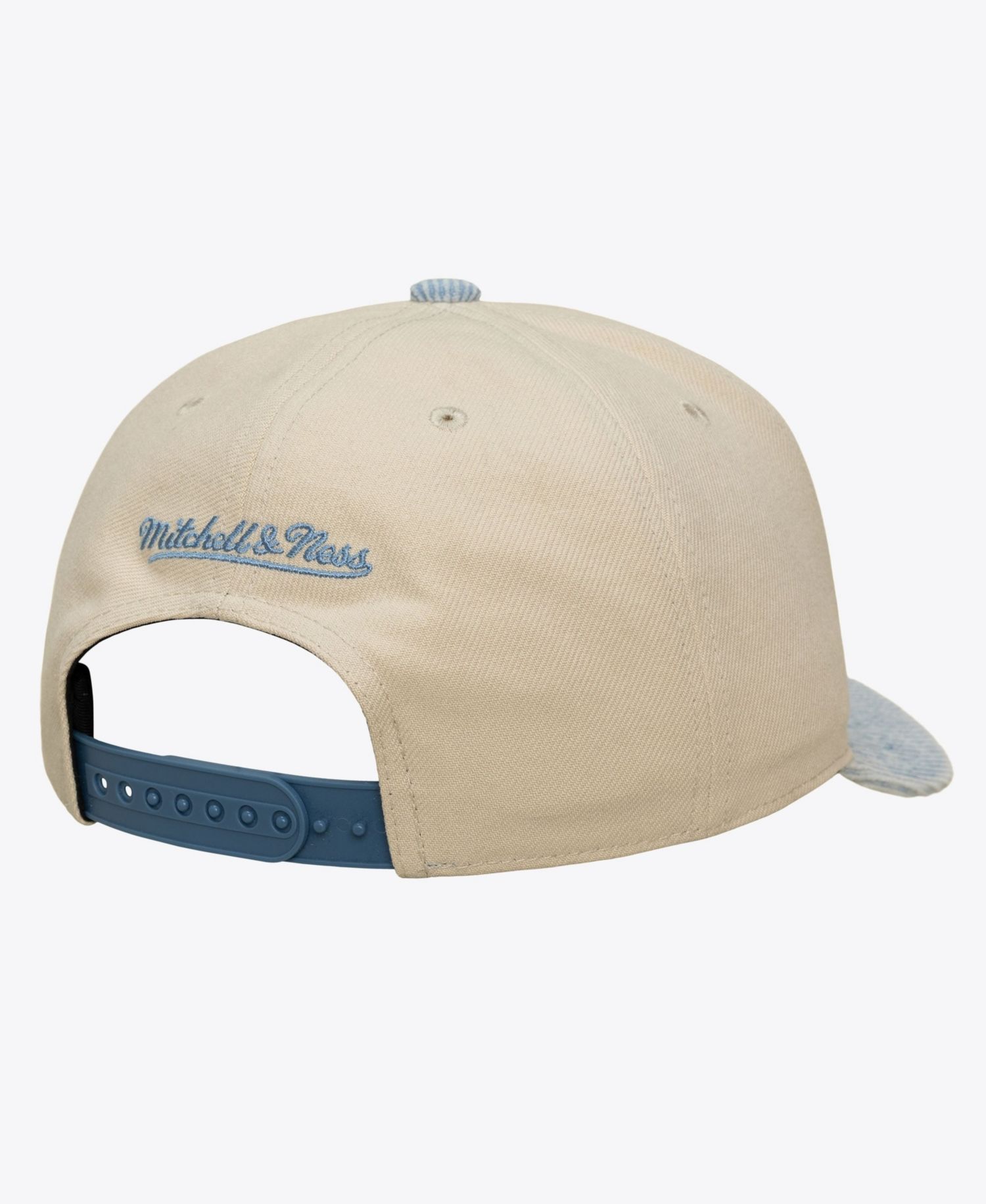 Men's Cream/Light Blue Milwaukee Brewers Washed Corduroy Pro Crown Snapback Hat