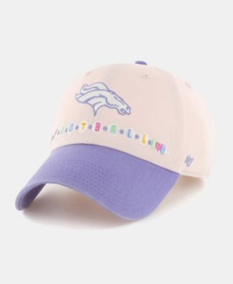 Toddler '47  Light Pink/Light Purple Denver Broncos Friendship Clean Up Adjustable Hat
