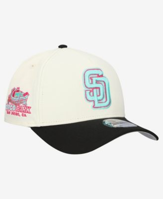 Men's Cream San Diego Padres Stadium Chrome 9FORTY A-Frame Adjustable Hat
