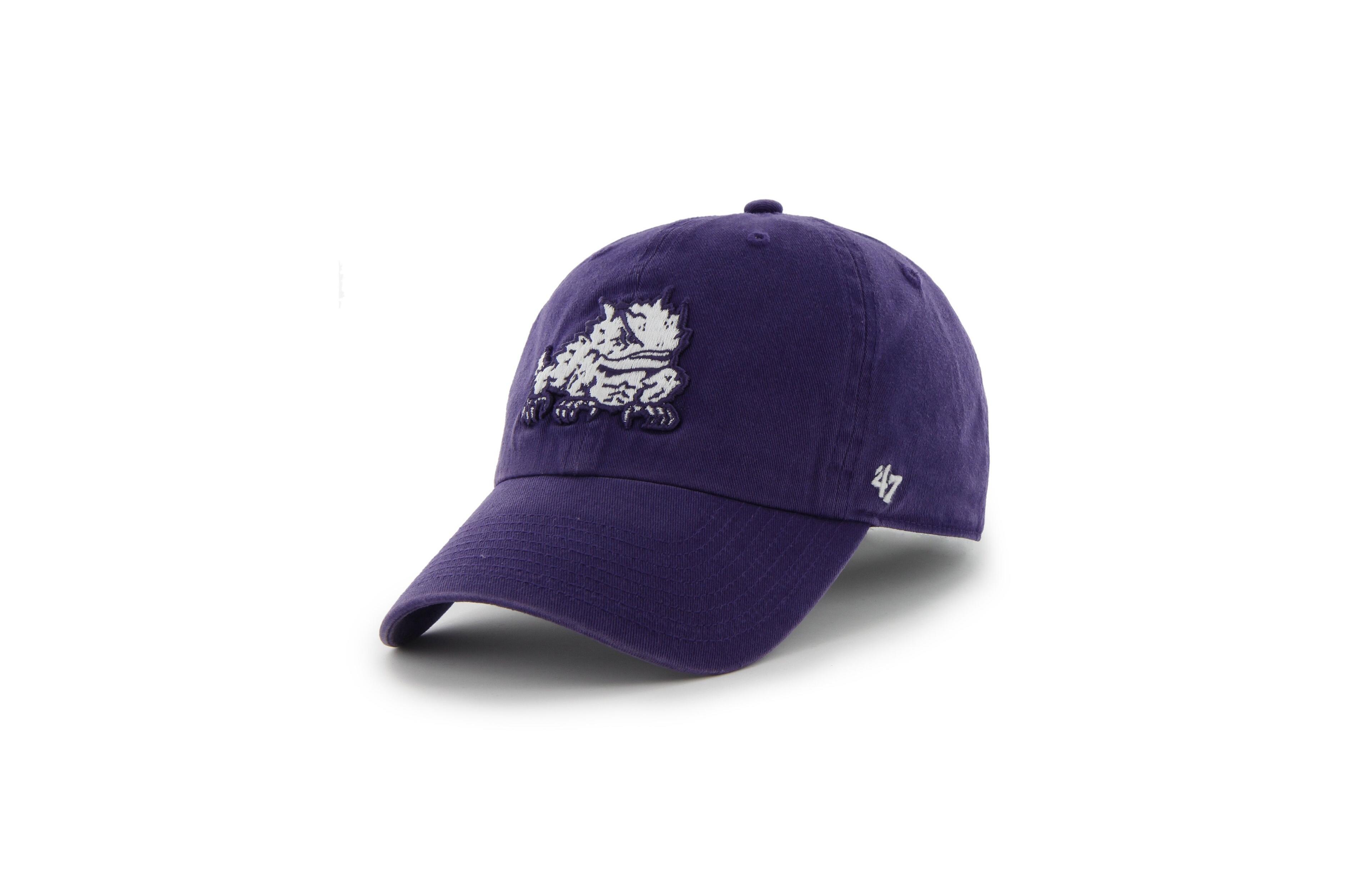 '47 Brand Tcu Horned Frogs Low Crown Adjustable Baseball Cap